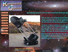 Tablet Screenshot of kennedy-optics.com